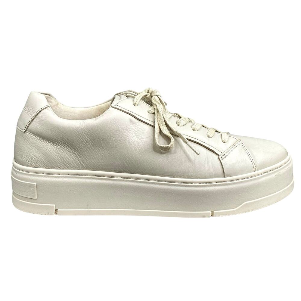 Vagabond Women's Judy Cream Platform Lace Up Sneakers Size US 10